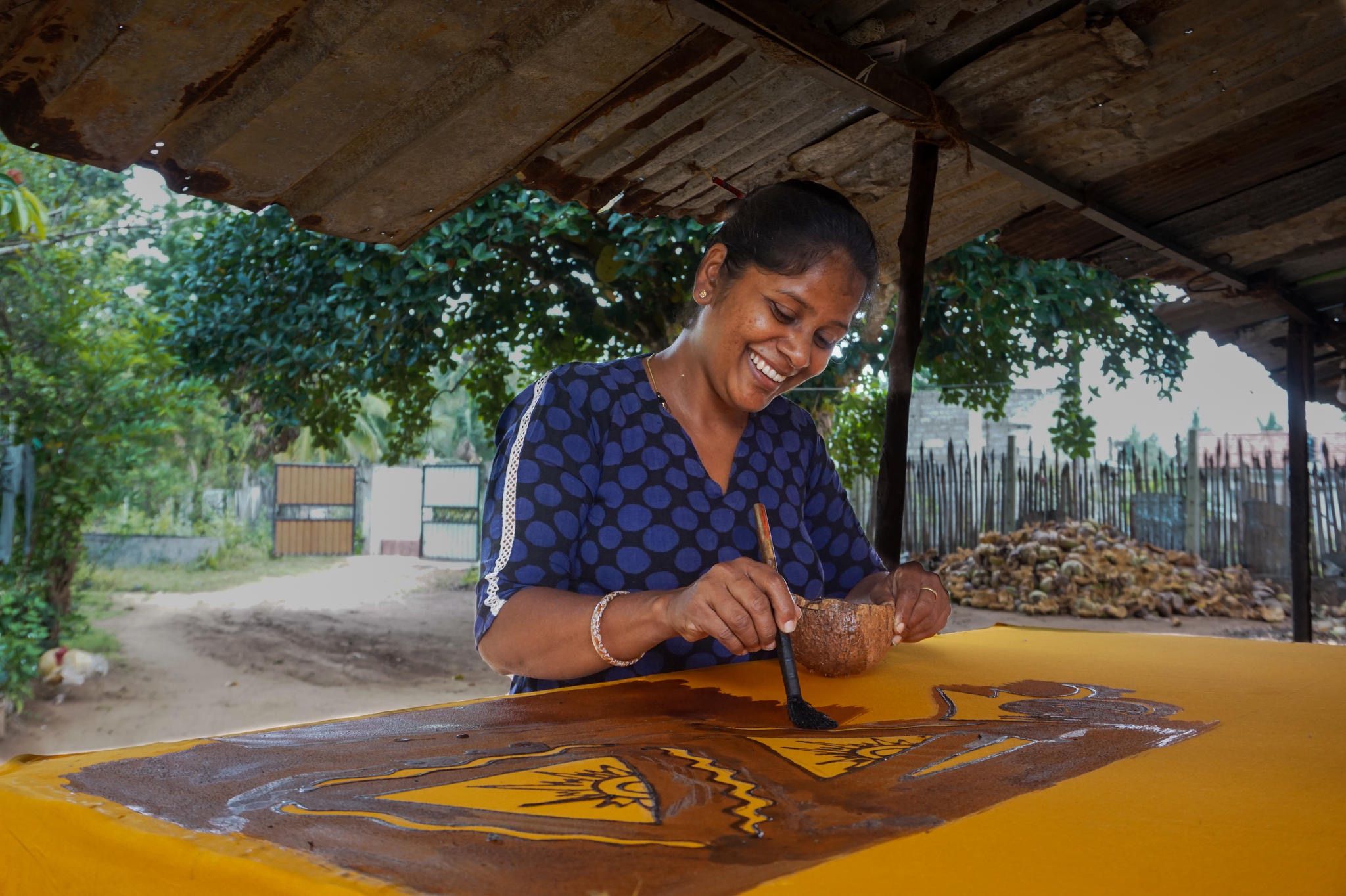 For Sri Lanka’s Women Batik Makers, ‘a Tearful Story’ of Economics